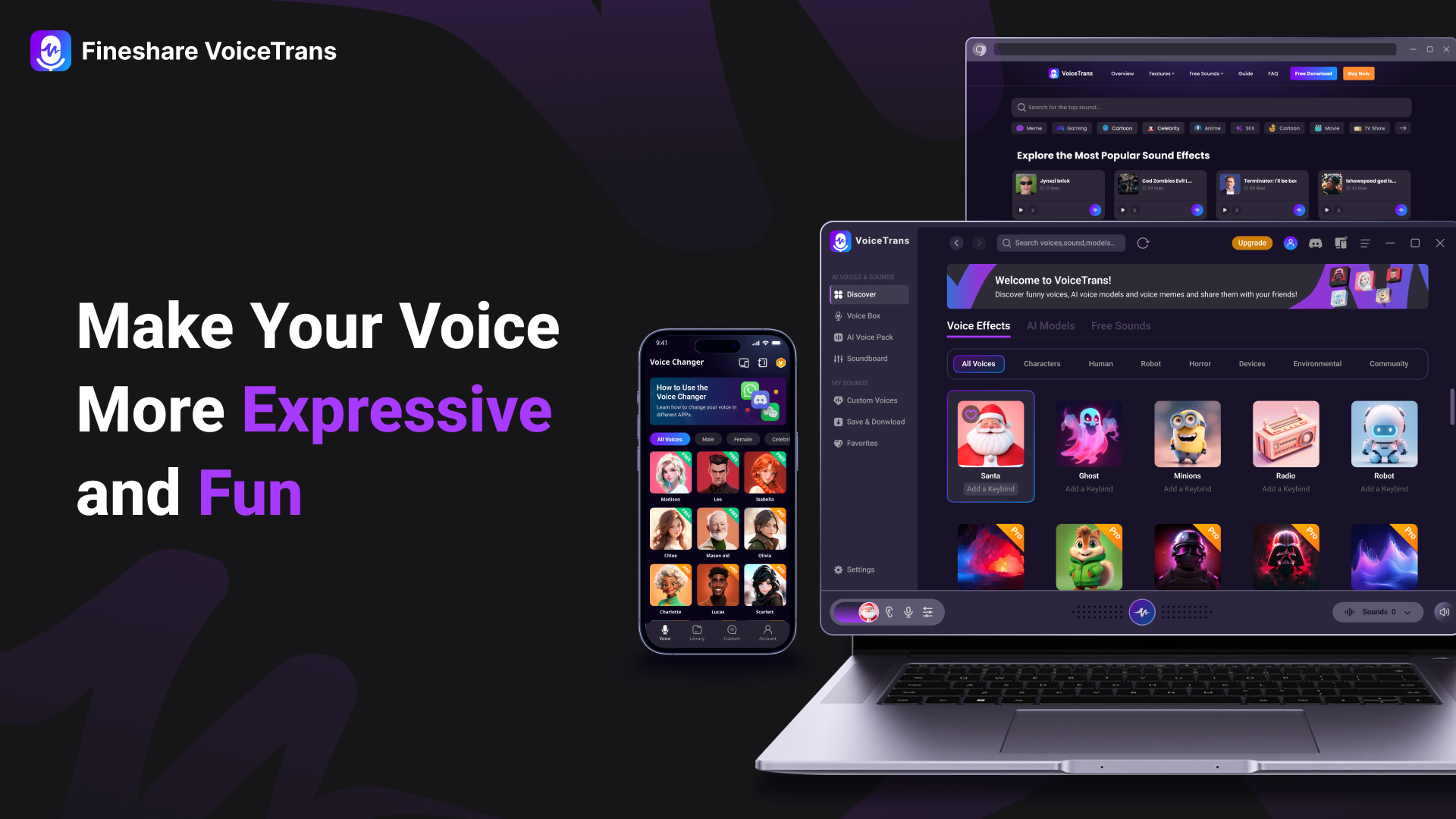 Fineshare Voicetrans
