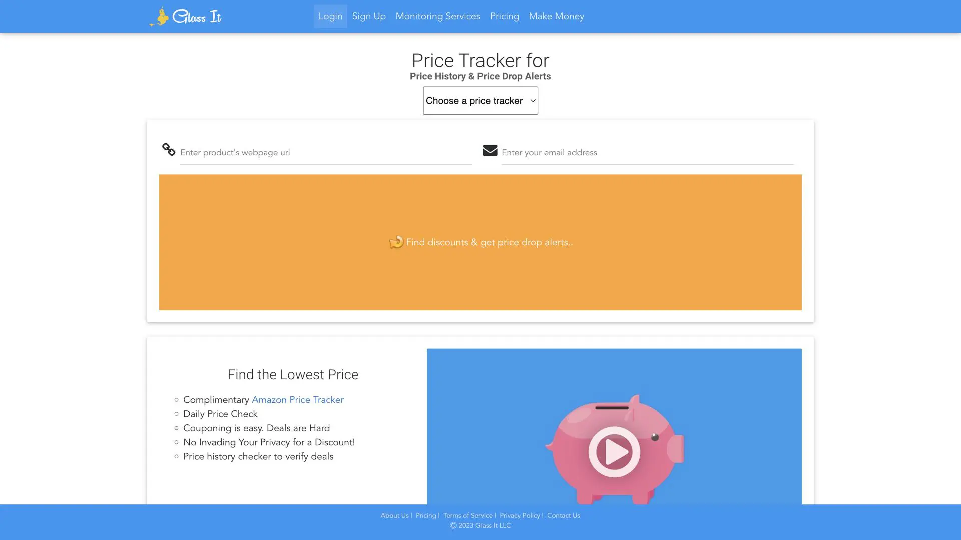 Glass It Price Tracker