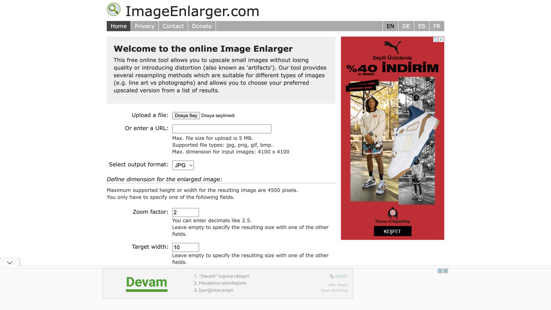 Image Enlarger