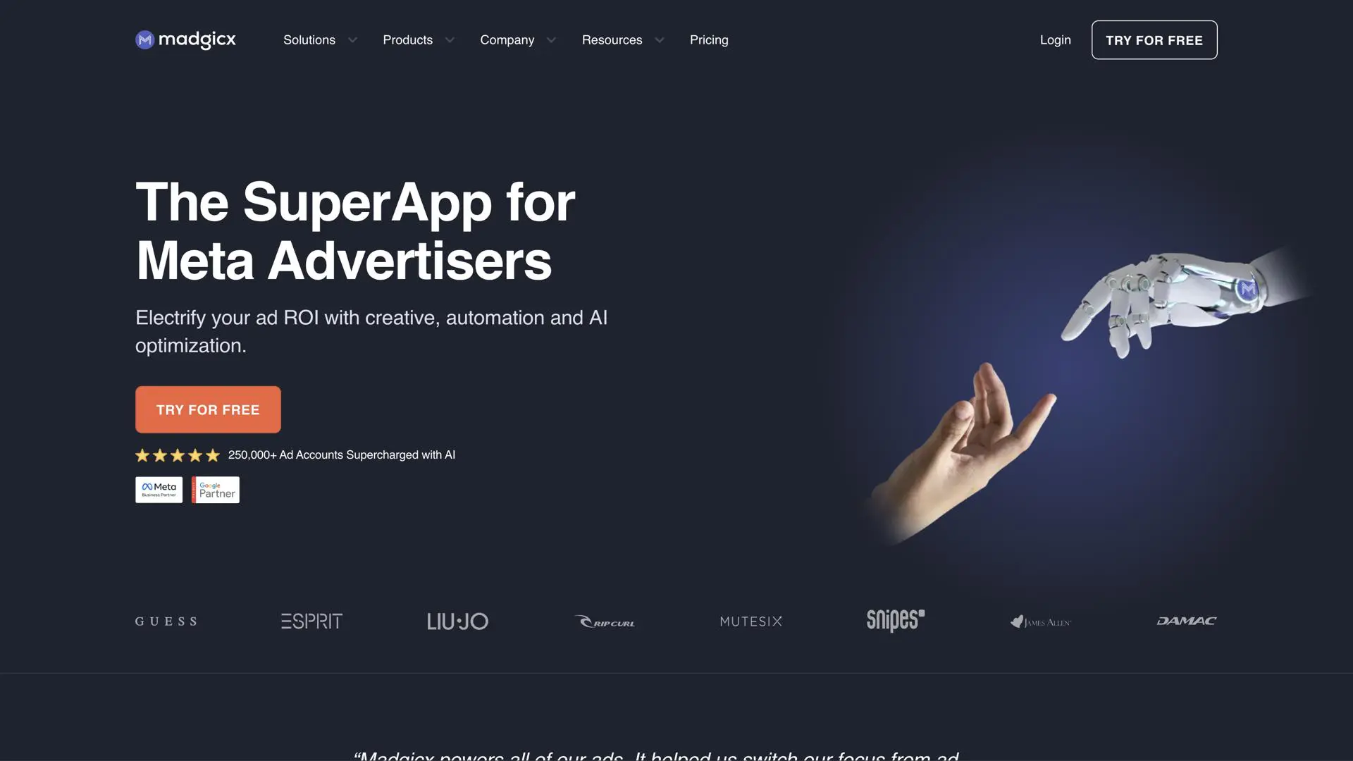 Madgicx For Facebook Ads