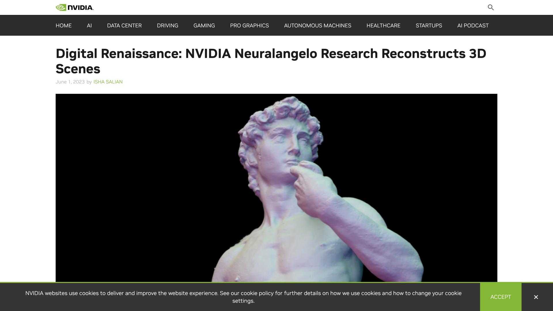 Neuralangelo By Nvidia