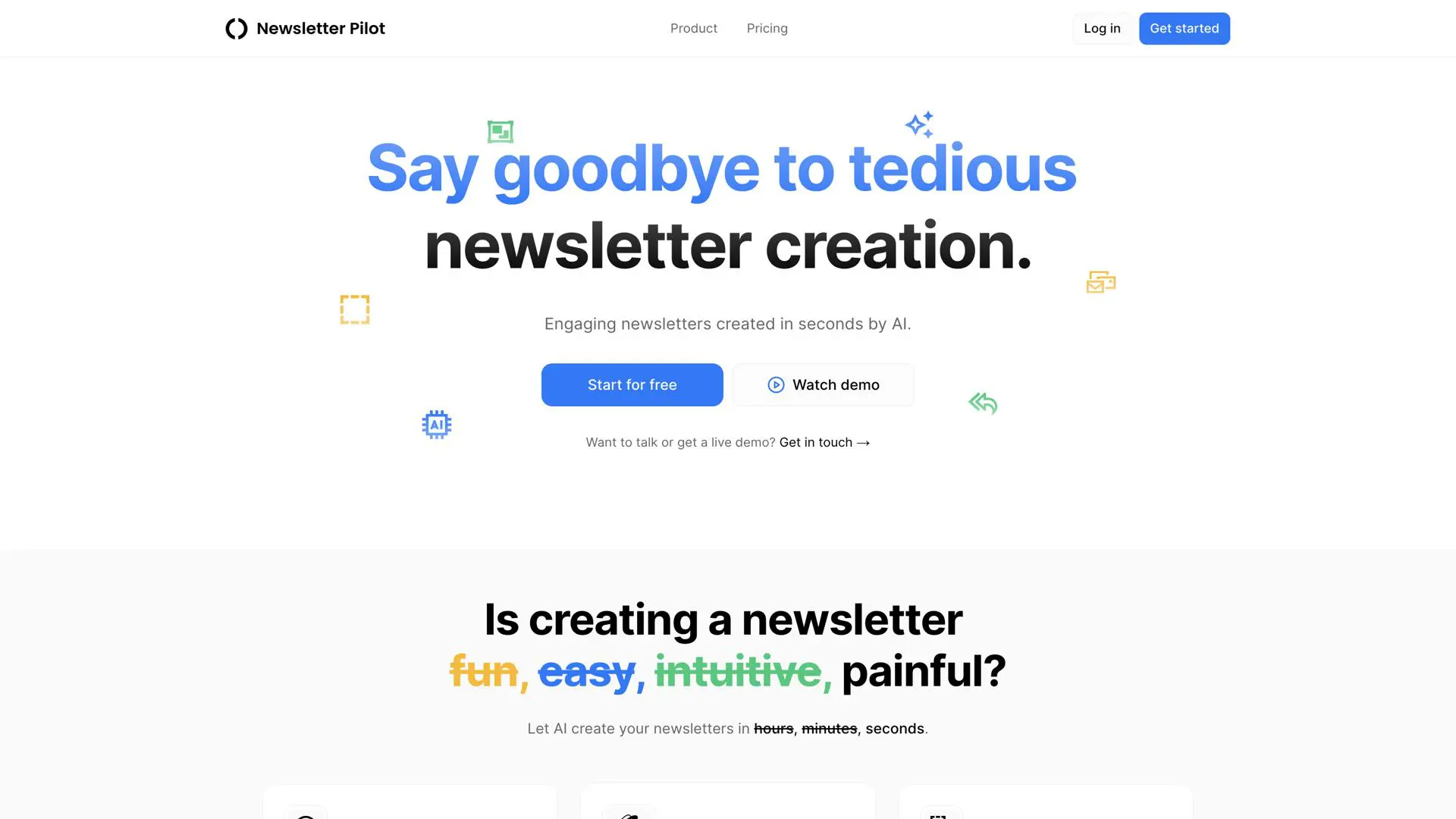Newsletter Pilot