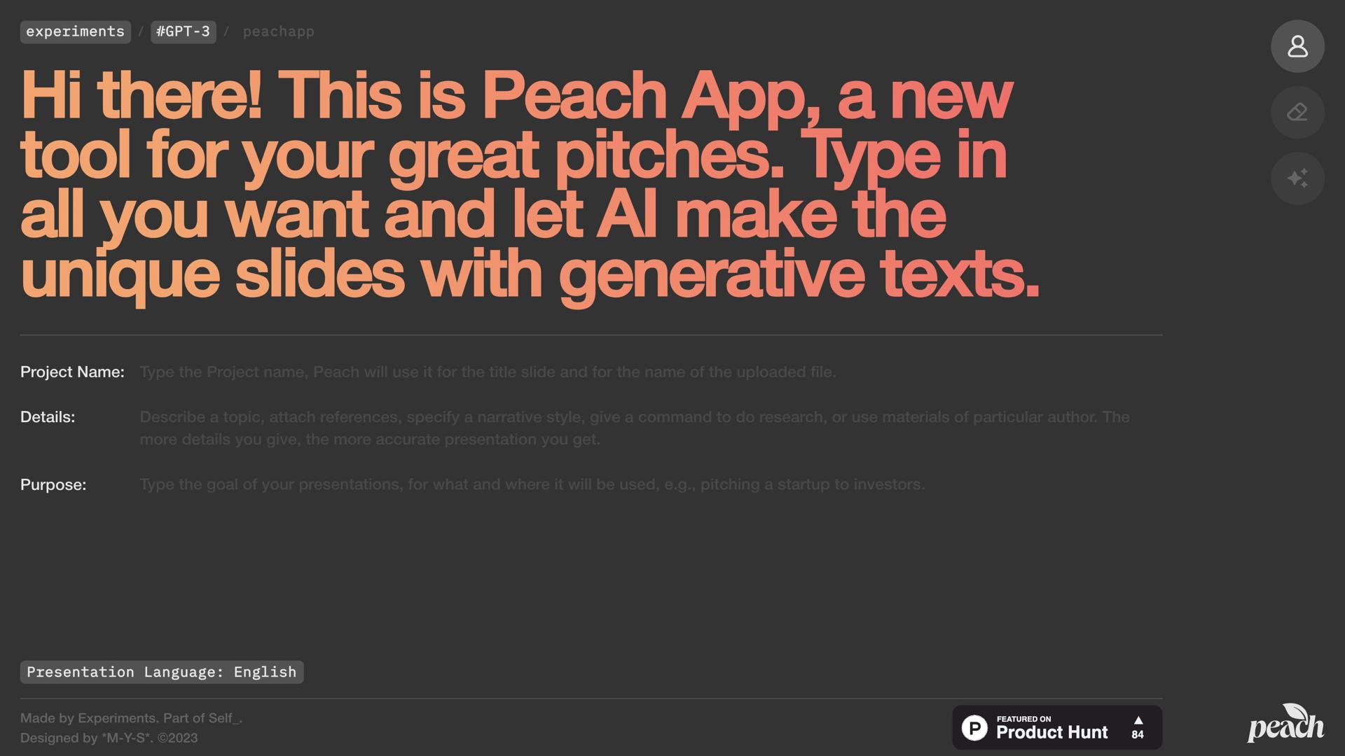Peach App