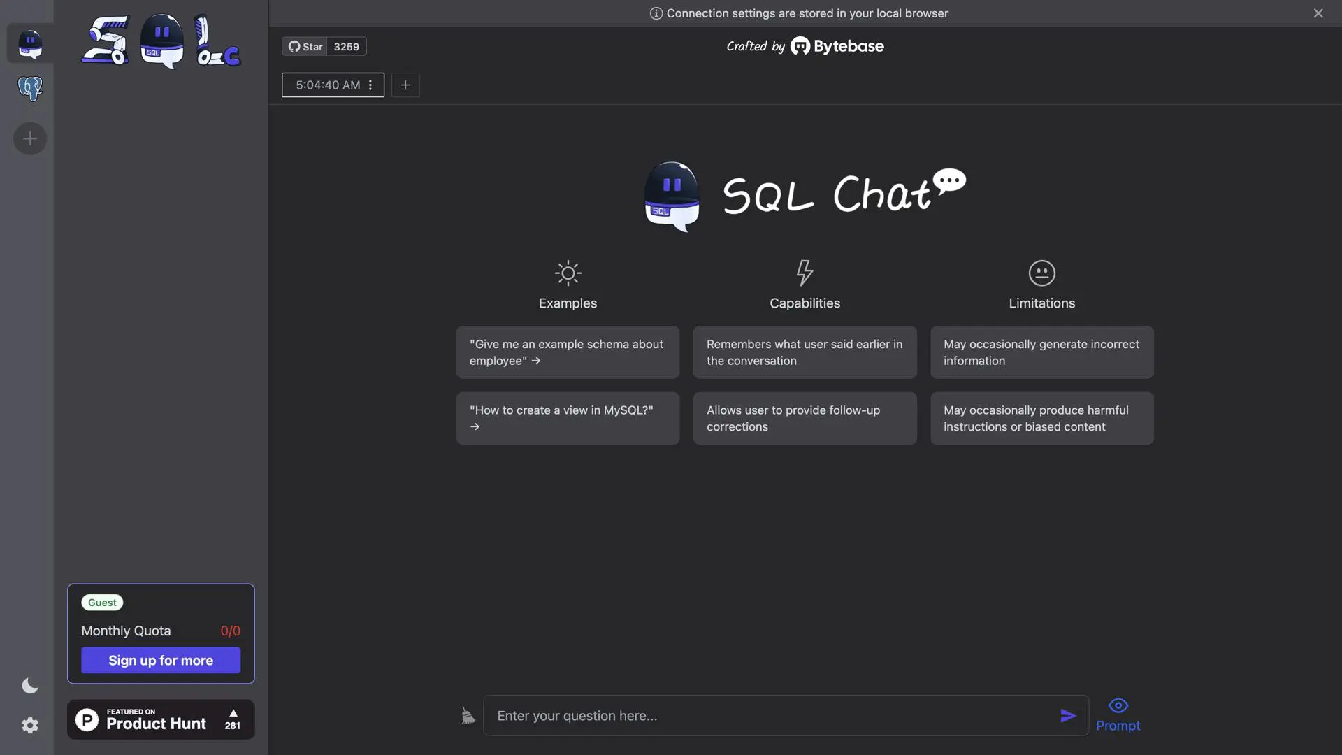 Sql Chat