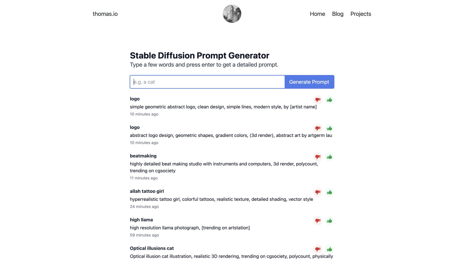 Stable Diffusion Prompt Generator
