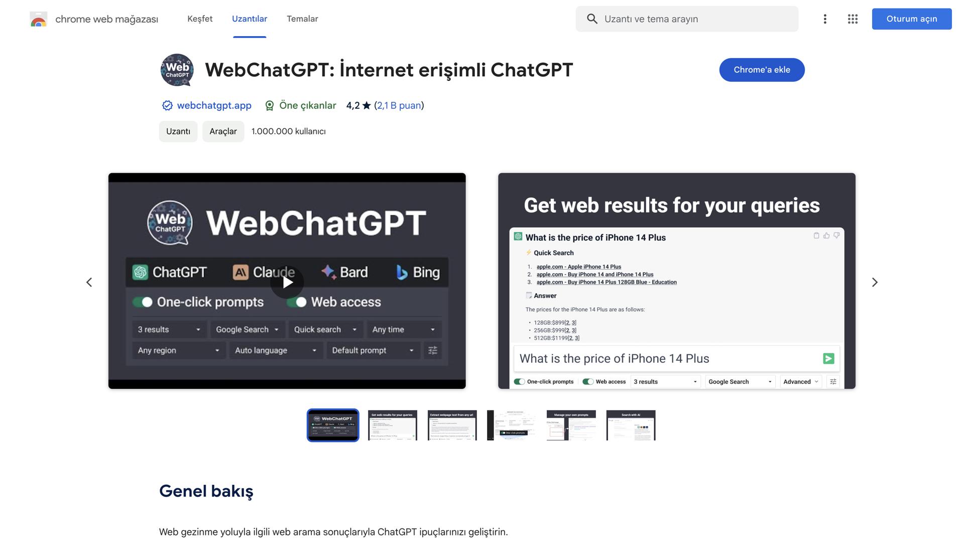 Web Chatgpt